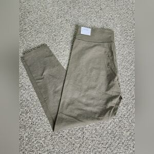 NWT Aerie Olive Heathered Leggings